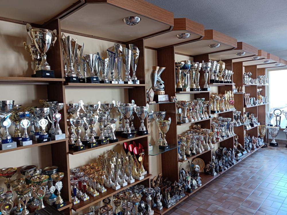 vitrine trophées